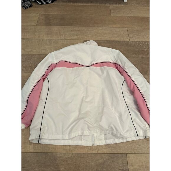 WILSON WOMENS ACTIVE WHITE PINK AND WHITE JACKET 20W-22W - Picture 5 of 6